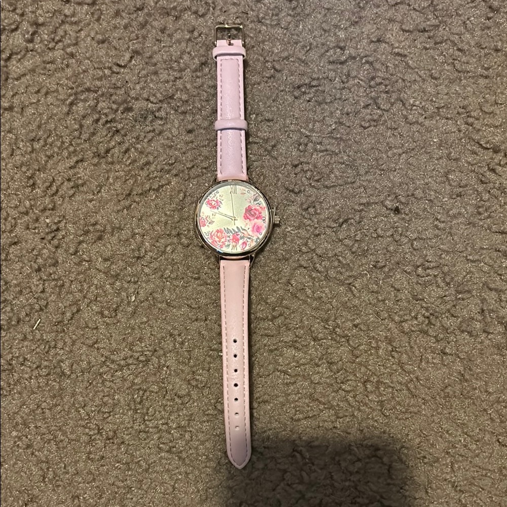 Floral Pink Women's Watch